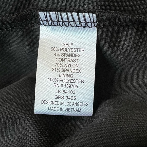 NWT Black Mini Dress - Picture 9 of 9